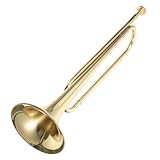 LOLIPPYY Tromba in Ottone Resistente per Principianti Strumento Musicale Qualità in Sib Regalo per Ragazzi e Ragazze Appassionati