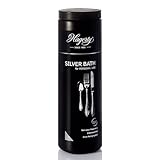 Hagerty Silver Bath Personal Use Bagno detergente antiossidante 580ml I Pulizia efficace su posate in argento o metallo argentato, Cesto per immersione