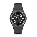 Swatch - Orologio in plastic. grigio-grigio-grigio