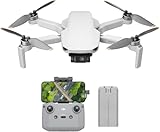 DJI Mini 4K Bundle, Drone con Fotocamera 4K HD, Meno di 249 g, Stabilizzatore 3 Assi, Trasmissione Video 10 km, Return Automatico, Resistenza al Vento (Mini 4K)