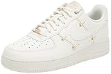 NIKE Air Force 1 ’07 LX, Sneaker Donna, Sail Sail Sail Metallic Gold, 40.5 EU