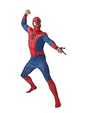 Spiderman Deluxe Adulto, STD, blu/rosso