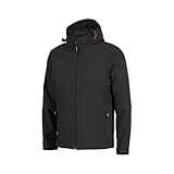 U-POWER | Giacca da Lavoro Uomo con Zip KYRA, Softshell Mechanical Stretch, Traspirante e Idrorepellente, 100% poliestere