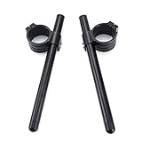 Fullibars Ø39mm semimanubri per moto forcella Ø 39mm cafe racer semi manubri tubo Ø 22.2mm realizzato in CNC alluminio