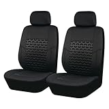 Auto Set Coprisedili Per Peugeot 307 Coprisedili Universali Auto Cuscini Di Protezione Sedili Accessori(Nero)