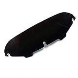 Parabrezza per moto da 5 pollici Parabrezza per parabrezza per Harley FLHT FLHX Touring Electra Glide Street Glide Cruiser Modello Arc (fumo)