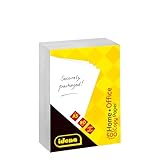 Idena 10547 - Carta per fotocopie, formato DIN A5, 500 fogli, bianco, qualità della carta 80 g/m², ideale per l'uso quotidiano, per stampare, copiare e fax, adatta per laser e inkjet