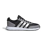 adidas Run 50s Shoes, Scarpe Donna, Core Black/Silver Met/Grey Three, 38 2/3 EU