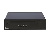Pro-Ject CD Box E - Lettore CD compatto - Uscite digitali, telecomando, montaggio antiurto - Nero