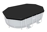 Bestway 58424-6 Copertura per piscina fuori terra ovale da 305x200 cm