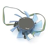 ZHXOZYF FD7015H12S 12V 0.43A 65mm 39x39x39mm for ATI for Radeon HD5770 HD5850 HD5830 Graphics/Video Card Fan(Blue,FD7015H12S-2Pin)