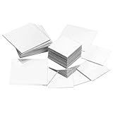 APOMOONS 20 Pezzi 7,5 x 7,5 cm, 50 Pezzi 5x5 cm Mini Specchi,Specchio Piccoli Autoadesivi Specchi Piccoli da Incollare Specchio Adesivo Quadrato per La Decorazione Murale fai da te, Bagno