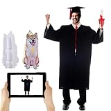 243cm Personalizzati Sagoma in cartone Tagli naturali per la laurea foto compleanno, matrimonio，supporto per decorazione di matrimoni, anniversari, feste (A 12inches)