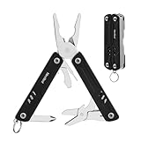 NexTool Multitool,9 in 1 TSA Mini Sailor con pinza, forbici, estrattore SIM e cacciavite per viaggi, EDC,TSA approvato Multiutensile, piccolo multifunzione senza suono (Mini Sailor Lite)