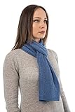 DALLE PIANE CASHMERE - Sciarpa puro cashmere - Made in Italy - Uomo/Donna, Colore: Azzurro, Taglia unica