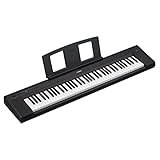 Yamaha NP-35 Piaggero Digital Keyboard - Tastiera Digitale Versatile e Portatile con 76 Tasti Graded Soft-Touch, 15 Voci Strumentali, Leggera e Portatile