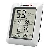 ThermoPro TP50 Termometro Igrometro Digitale per Ambiente Misuratore di Umidità e Temperatura Interno per Casa Termoigrometro Professionale per Misura Stanza