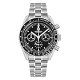 watchdives WD1860 WD1861 WD1863 Orologio da Polso Cronografo Uomo Giappone VK63 Quarzo Orologi Sportivi 40mm Bolla Vetro Zaffiro 100M ubacqueo