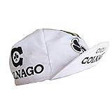 APIS Colnago Cappellino da Ciclismo, Bianco, Taglia Unica