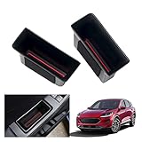 GAFAT Compatibile con Ford Kuga 3 MK3 ST-Line 2020-2024 2025 Contenitore per Console Centrale, Kuga 2023 Organizer per Porte, Accessori Kuga 3 (Anteriore/Posteriore, 2 Pezzi)