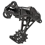 SRAM, Deragliatore posteriore NX 1 x 11, velocità, gabbia lunga, dimensione media, rosso
