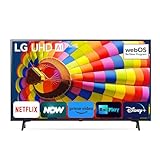 LG UHD 43'', Serie UT8000 2024, 43UT80006LA, Smart TV 4K, Ultra HD, Processore α5 Gen7, 20W, 3 HDMI, HDR10 Pro, Filmmaker Mode, Game Optimizer, Alexa, Wi-Fi, webOS 24, Telecomando Puntatore