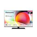 Panasonic TN-43W70AEZ, Serie W70 43 inch 4K Ultra HD LED Smart TV, 2024, Google Assistant, Chromecast, Dolby Vision & Atmos, Game Mode, Bluetooth, Per un' Esperienza Visiva Ottimale