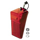 cyclingcolors fanale Posteriore Bicicletta Dinamo Bici con Lampadina 6V 0,6W Faro Luce con riflettore parafango