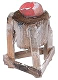 Generico Ceppo Macellaio in Legno con Carne cm 5,5 h