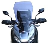 FACO 28696 Cupolino Fumé Chiaro Alto, Compatibile con Honda per X-ADV 750 (2017-2020), 687x490 mm, 16,7 cm Più Alto