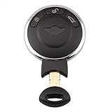 Guscio Chiave Telecomando compatibile con Mini Cooper One Clubman Countryman Cover Scocca Ricambio 3 Tasti Riparazione Sostituzione Lama Vergine Nuovo