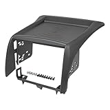 tomzz Audio 2414-103 Pannello radio doppio DIN compatibile con Fiat Ducato 244 anno 2002-2006 nero