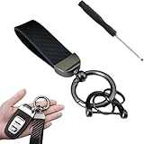 JSYDMA Portachiavi Auto,Compatibile con Nissan Almera N16, ricambi Auto,Black