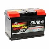 BATTERIA AUTO SPEED MAX L3 80Ah 750A EN 12V POLO POSITIVO DESTRA EQUIVALENTE 74Ah 75Ah DIMENSIONI 278 x 175 x 190 mm SENZA MANUTENZIONE PRONTA ALL'USO