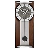 Bulova Newton - Orologio a pendolo da parete, colore: caffè