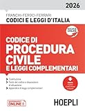 Codice di procedura civile e leggi complementari 2026