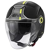 GIVI casco jet 12.5 nero H125FTHBY60 taglia L