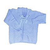 Generico Manifattura LaRocca Lingerie da Notte Donna Liseuses Maglia Misto Lana Taglia Calibrata Egidio (Cielo)