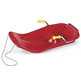 Rolly Toys 200276 - rollyJetstar Luge (slitta per bambini, 2 freni in metallo, guscio in plastica, sedile ergonomico, da 3 anni, può sostenere fino a 100 kg).