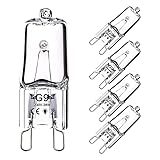 OSDUE Lampadine Alogene G9, 5Pezzi 28W 230V Lampada Alogena Dimmerabile,Lampadina Senza Sfarfallio con Base Bi-pin,Luci di Segnalazione,Interni Lampadario Faretti,Delle Capsule per Iluminazione Cucina