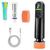 Lucidatrice Auto Senza Fili, Kit Mini Lucidatrice Auto con 3 Marce, Batteria Ricaricabile Al Litio 2000mah, Mini Lucidatrice Rotorbitale per Lucidare e Riparare i Graffi Sulle Auto