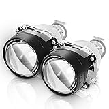 Luci Per Auto Con Occhi Di Angelo 2.5 pollici universale HID BI-XENON LHD High Low Beam Mini H1 Proiettore Lenti for faro dell'obiettivo H4 H7 H7 Fari dell'automobile Retrofit Styling