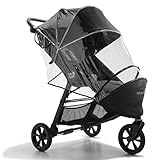 Baby Jogger Parapioggia per passeggino singolo City Elite 2, City Mini GT2 e City Mini 2, blocca pioggia, neve e vento