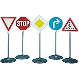 Theo Klein 2980 - Set con 5 Cartelli Stradali