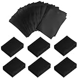 Diompirux 300 Pezzi Buste Proteggi Carte, Misure 66 x 92 MM Bustine Protettive Nero, custodie per carte di credito standard, per Giochi di Carte Collezionabili, Pokemon, Yu-Gi-Oh, Magic The Gathering