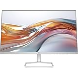 HP 524sw Monitor, Schermo da 23.8" FHD IPS Antiriflesso, Tecnologia Eye Ease, Tempo Risposta 5 ms GtG Overdrive, Risoluzione 1920 x 1080, Software Display Center, HDMI, Bianco