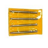 DAGIJIRD 4 pz Orologiaio Strumento di Riparazione Oscillante Peso Asse Punch Set per Rolex Calibres 1530 & 1570 2130 & 2135 2230 & 2235 3035 & 3135