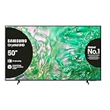 Samsung Smart TV 50" UE50DU8070UXZT, Crystal UHD 4K, 4K Upscaling, Airslim Design, DVBT-2, Q-Symphony & Adaptive Sound, Integrato con Bixby, comp con Alexa e Google Assistant, Black 2024