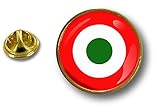 Akachafactory Spilla Pin pin's Spille Bandiera Badge Air Force Aeronautica Italia