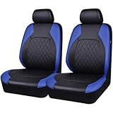 WXEXUDIN Coprisedile Coprisedili Auto, per Peugeot 206 CC SW 2 Pezzi Anteriore Set Copri-Sedile Fodere Set Completo Protezione Coprisedile Accessori,Blue